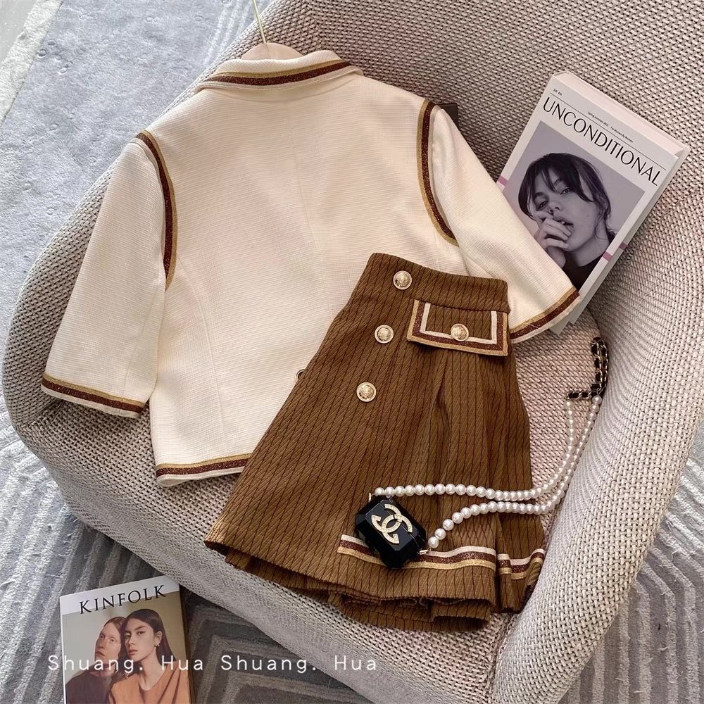 Bộ Đồ Thời Trang Mùa Hè 2022 Kiểu Retro Xinh Xắn Cho Nữ