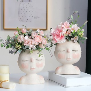 Bó hoa bồ công anh giả trang trí bằng lụa