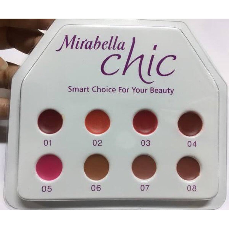 (Hàng Mới Về) Son Môi Mirabella Thiết Kế Vỏ Son Sang Trọng | BigBuy360 - bigbuy360.vn