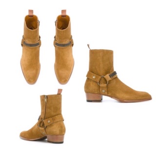 [Chelsea Boots] HARNESS CHAIN BOOTS SAINT LAURENT