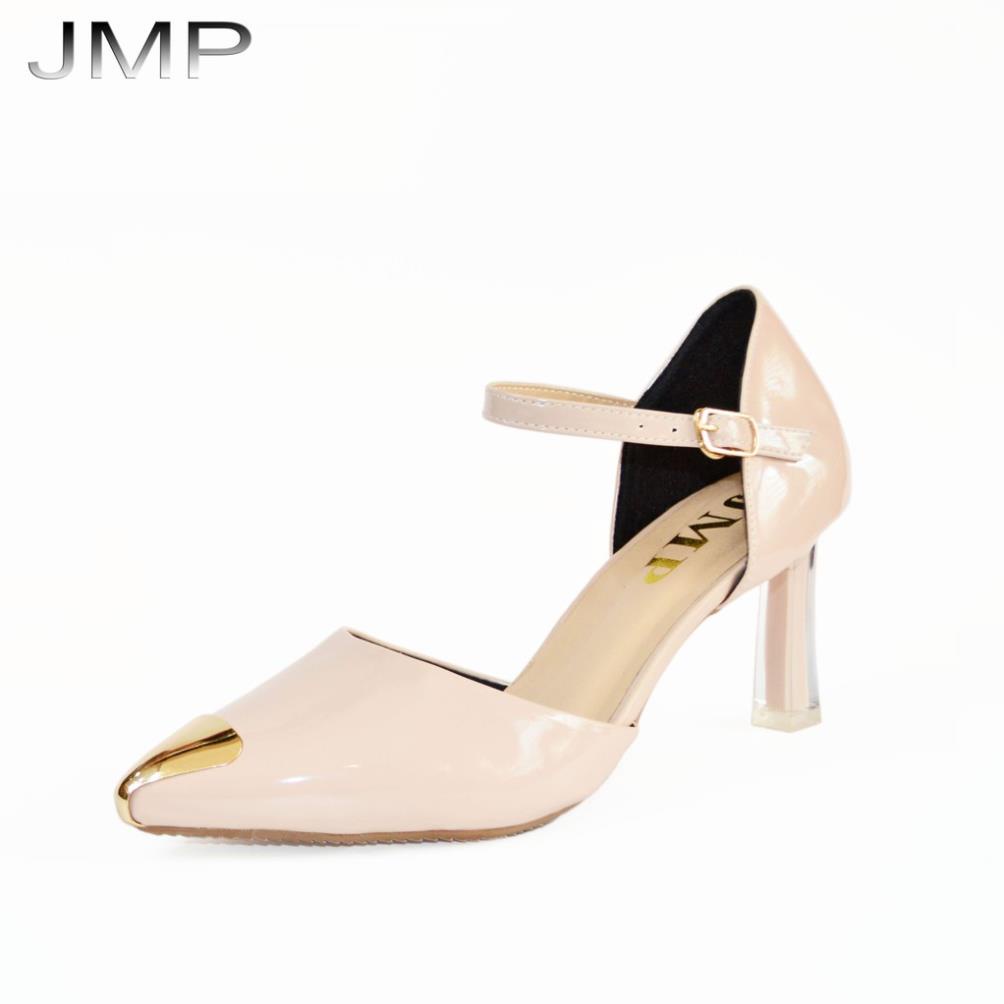 Giày Cao Gót Nữ Bít Mũi Da Bóng Sang Trọng Cao 7cm - JMP - Da Mềm Cao Cấp - AH305. '