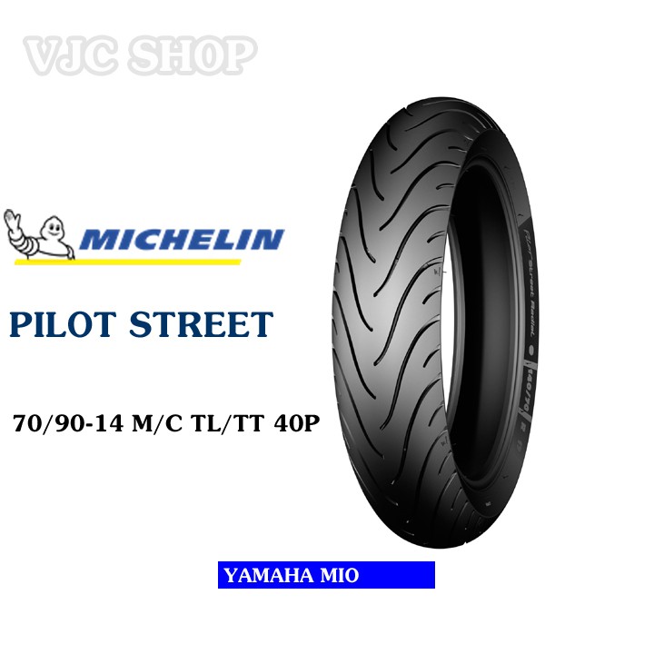 Lốp xe máy Michelin Pilot Street, cỡ lắp cho vành 14 Inch