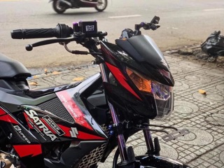 CẶP TEM CHOÁ ĐÈN SẮC MÀU CHO SATRIA/RAIDER CỰC ĐẸP