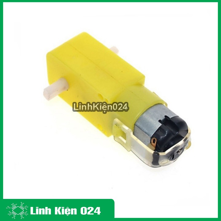Động cơ giảm tốc vàng 3V-9V chế xe mô hình