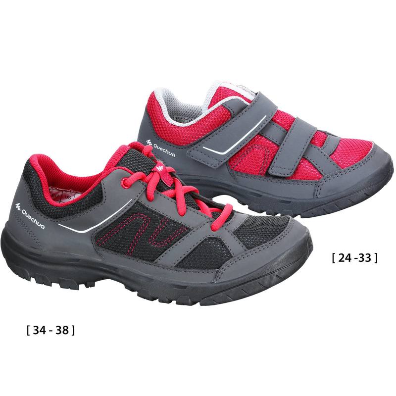 Giày leo núi dã ngoại Decathlon QUECHUA Arpenaz 50 cho trẻ em - Hồng