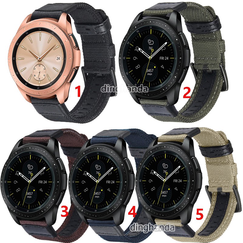 Woven Nylon Replacement Band Sport Strap for Samsung Galaxy Watch 42mm 46mm