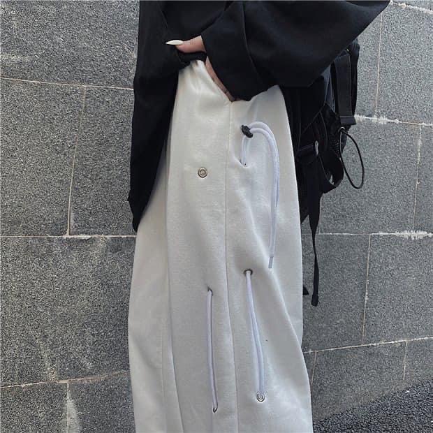 Quần dài unisex phối dây cá tính GMS