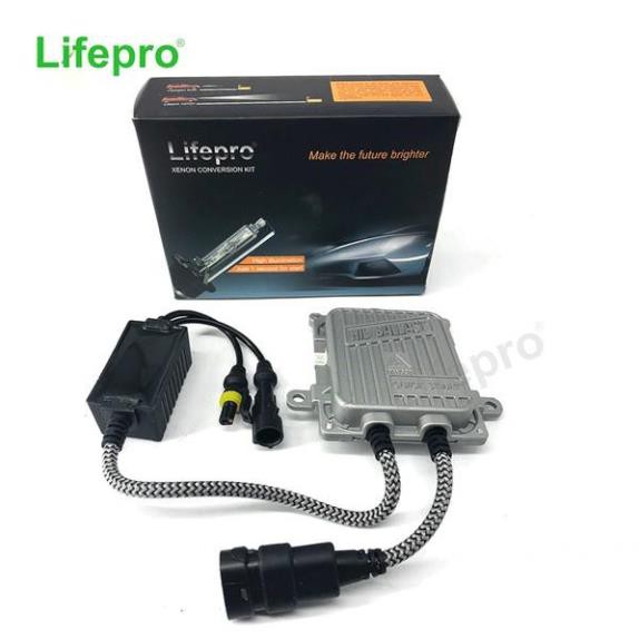 BỘ BÓNG ĐÈN XENON 55W H1 6000K + BALLAST CHÍNH HÃNG LIFEPRO