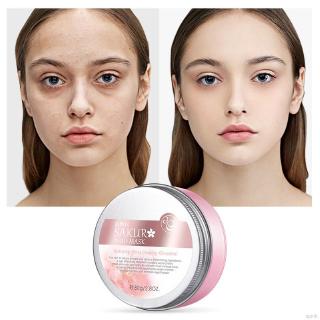 [Hàng mới về] Mặt nạ đất sét Sakura làm sạch mụn đầu đen dưỡng ẩm làm trắng và nâng da
