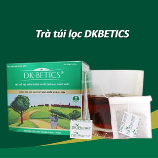 Trà túi lọc dk-betics hộp 14 gói