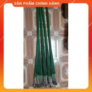 Bộ 10 móc kẽm bọc nhựa treo lan 3 chân dài 1,2m