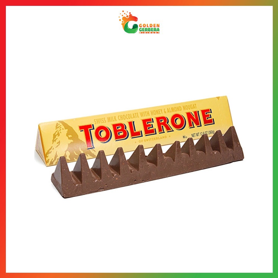 Socola Toblerone Millk Choco Honey & Almond 100G