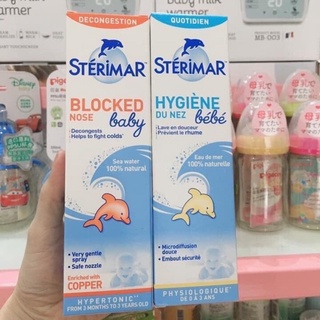 Xịt muối biển Sterimar cá heo 100ml Pháp