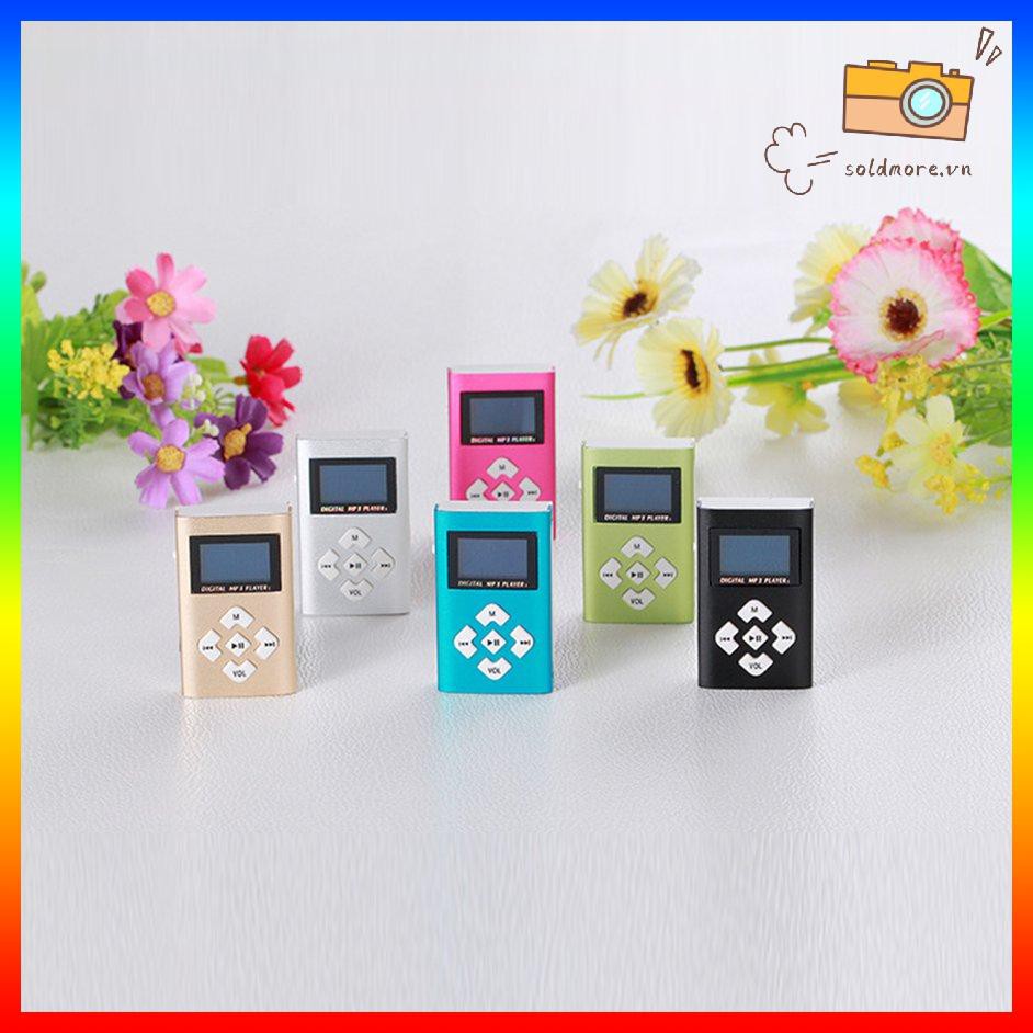 Máy Nghe Nhạc Mp3 Có Màn Hình Lcd 1.1 "Và Tai Nghe