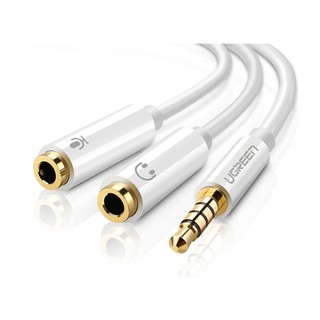 Cáp chuyển 3.5mm ra mic và phone cao cấp Ugreen 10789