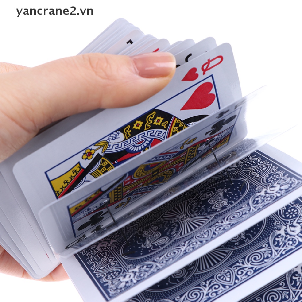 Bộ Bài Poker Thác Nước Vô Hình Dùng Làm Ảo Thuật