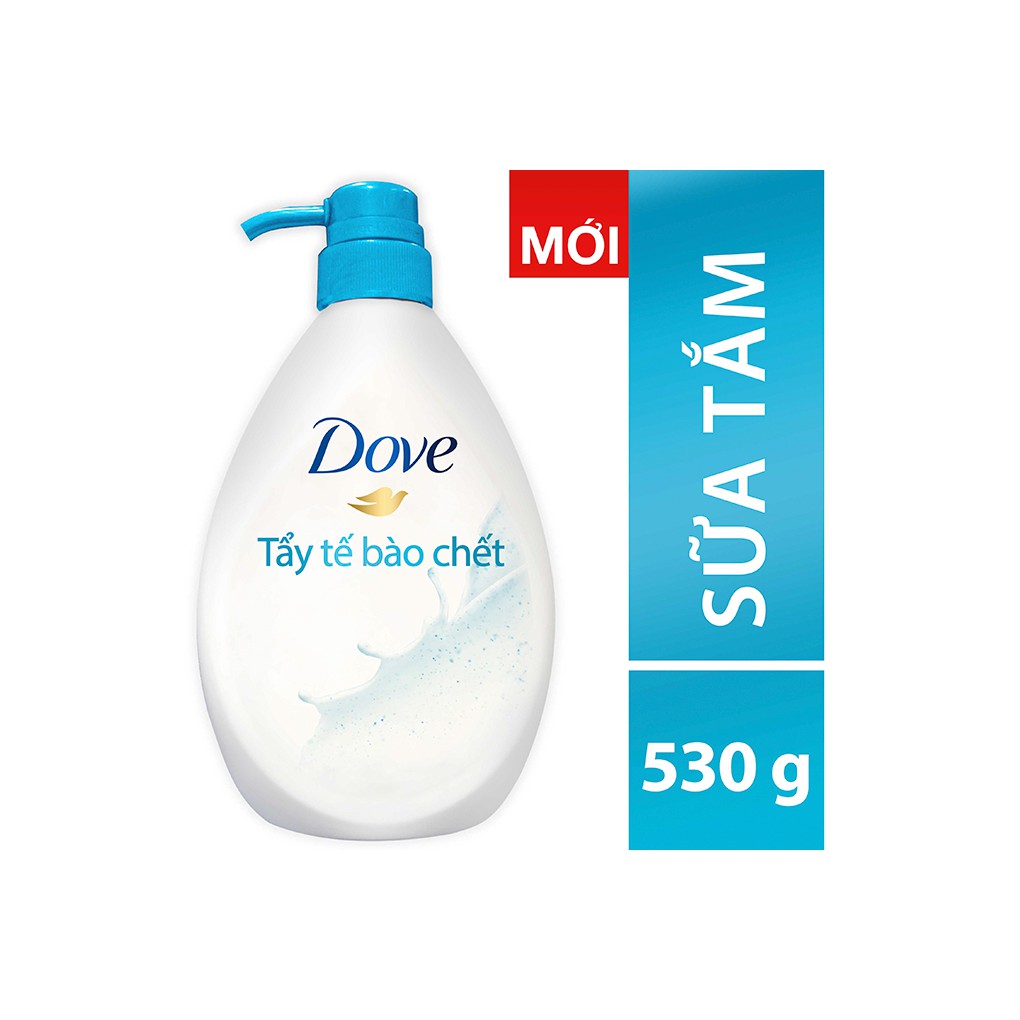 Sữa tắm dưỡng thể có hạt Dove Tẩy tế bào chết chai 530g