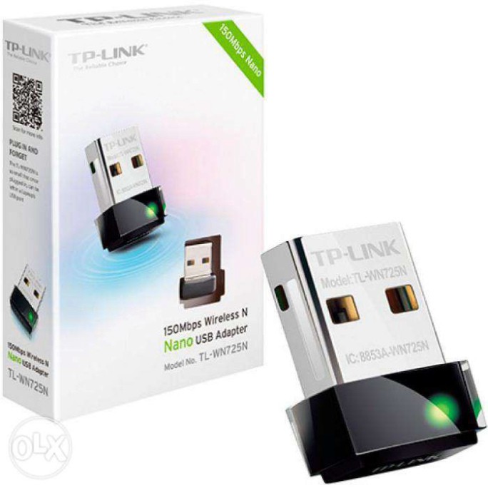 (Chính Hãng) USB Thu WIFI TP-Link TL-WN725N (Đen)