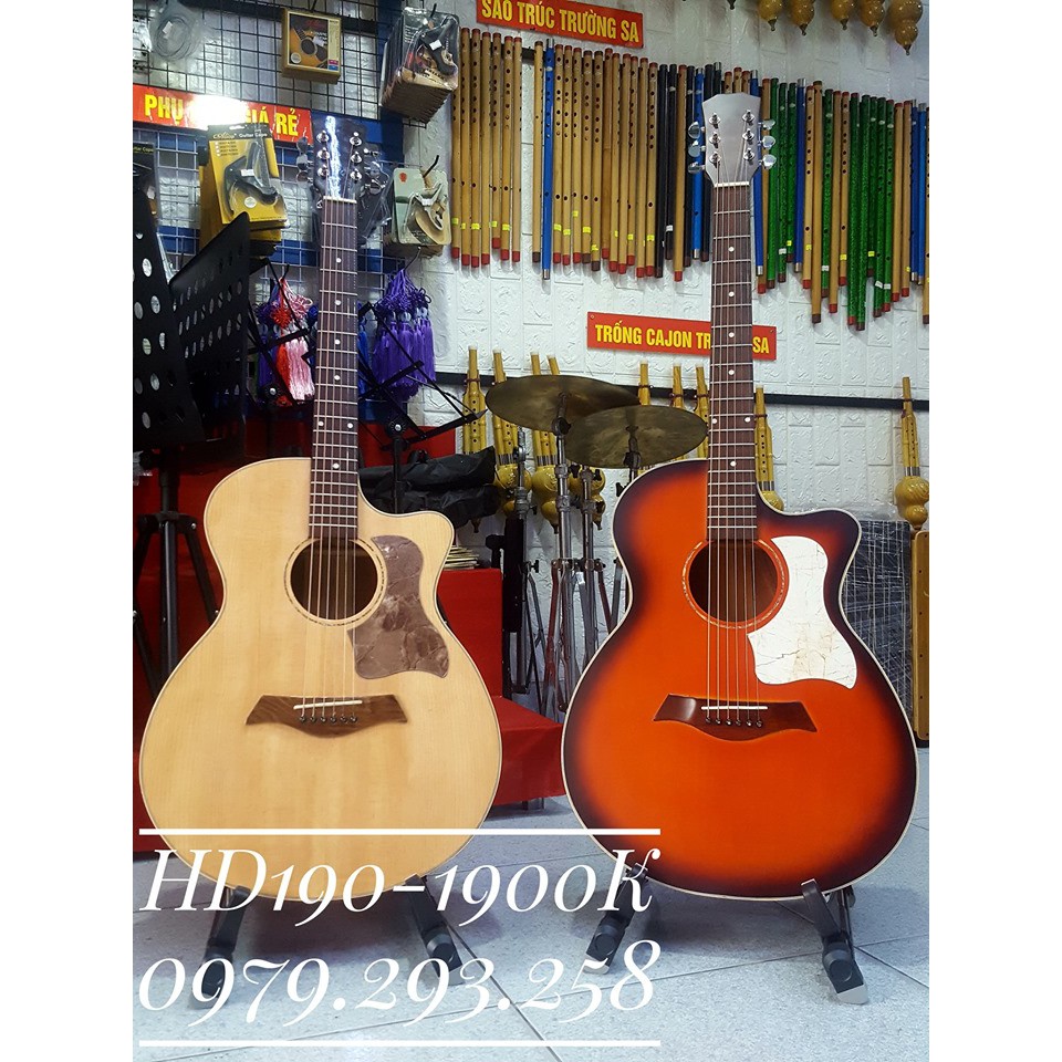 Đàn guitar HD190 gỗ hồng đào