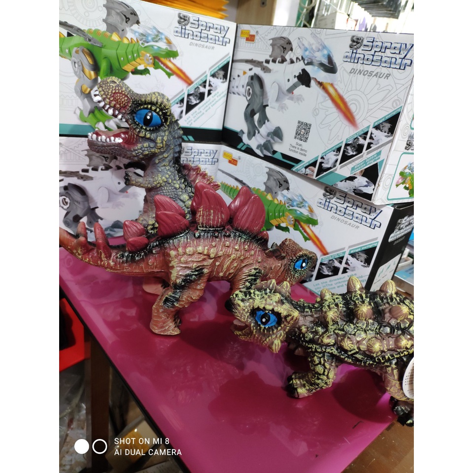 Đồ chơi cho bé khung long cảm giác phát tiếng kêu