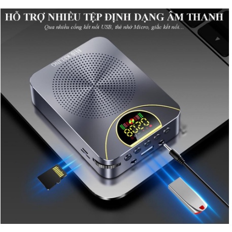 Máy Trợ Giảng Mini, Chọn Loa Trợ Giảng Không Dây UHF Chính Hãng Keling K2, Bluetooth 5.0, Thiết Kế Gọn Nhẹ, Tiện Dung