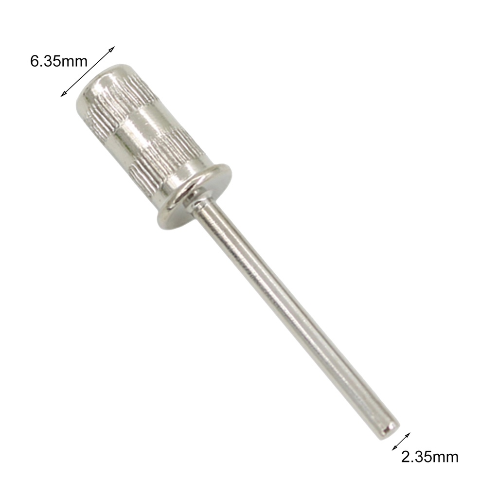 1 Pc Nail Drill Bit Heat-resistant Dust-proof Iron Electric Nail Drill for Home