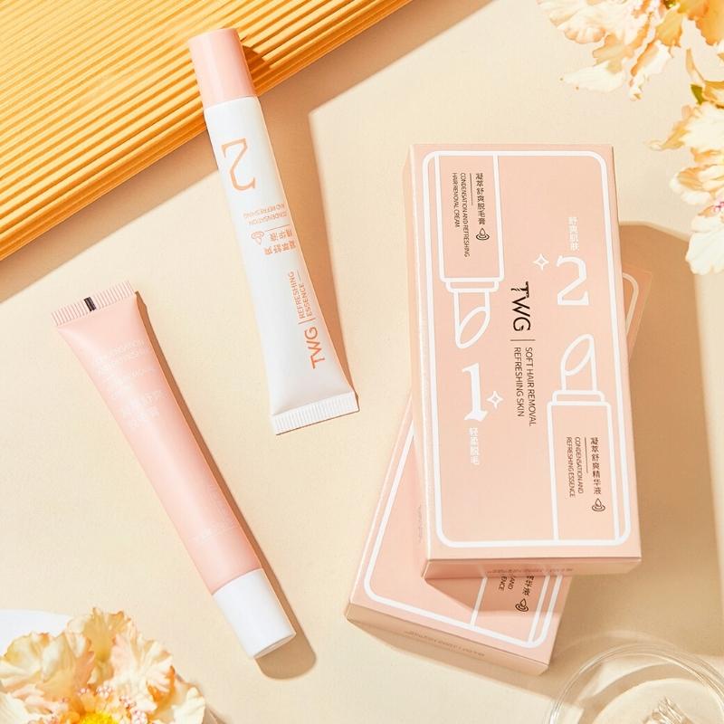 Kem Tẩy Lông Body Heyxi Nội Địa Trung Chính Hãng Kem Wax Lông An Toàn Không Đau Không Kích Ứng Da Tặng Kèm Kem Dưỡng Da