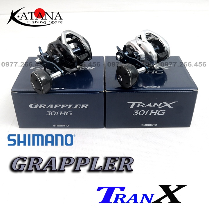 Máy Câu Shimano Grappler 301HG - TranX 301HG