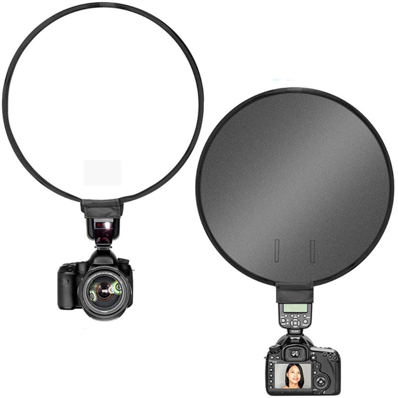Hộp Tản Sáng Hình Tròn Mini 30cm / 40cm Thông Dụng Cho Đèn Flash Máy Ảnh DSLR