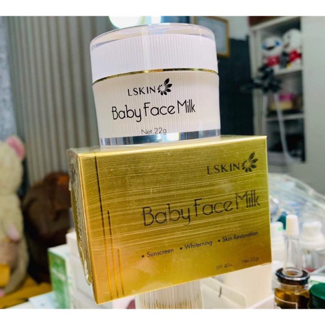 Kem face baby milk (ủ face kén tằm)