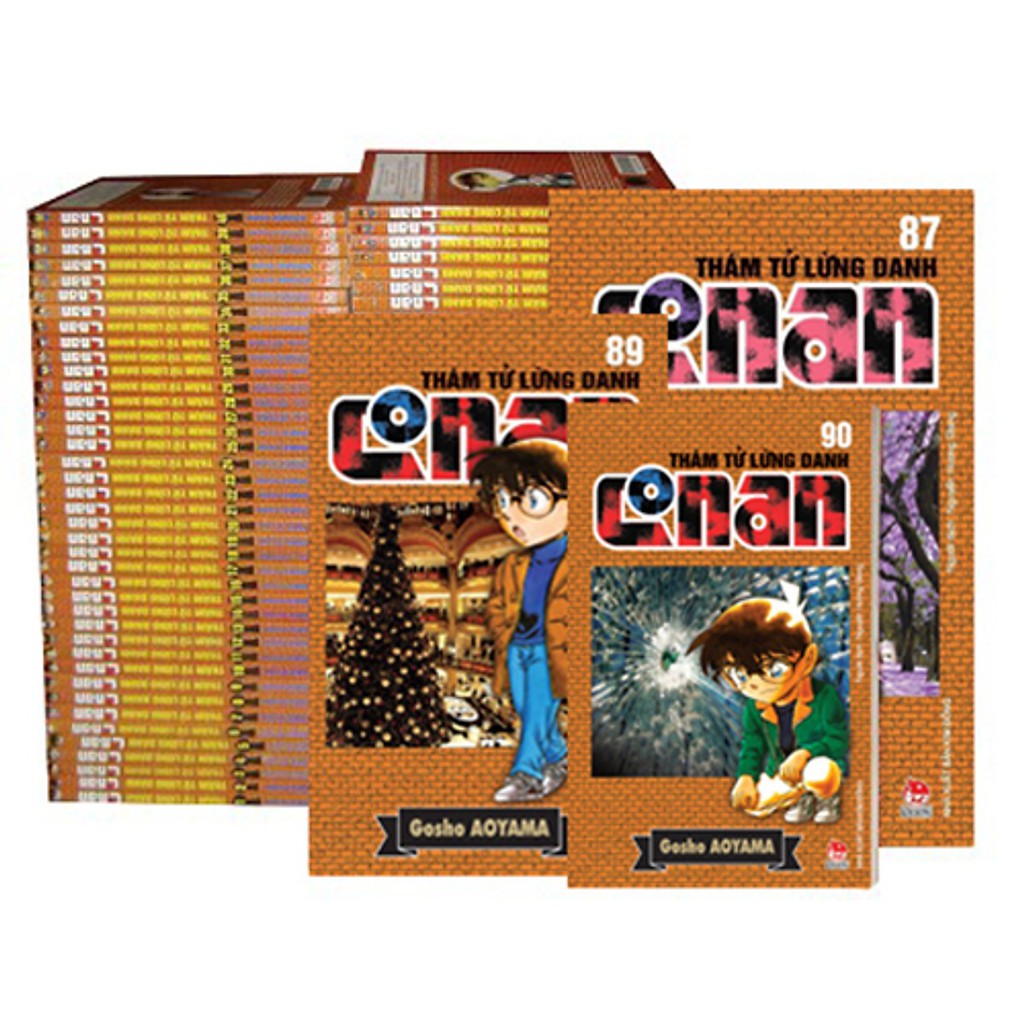 Truyện tranh - Combo Thám Tử Lừng Danh Conan (Trọn Bộ 95 Tập)