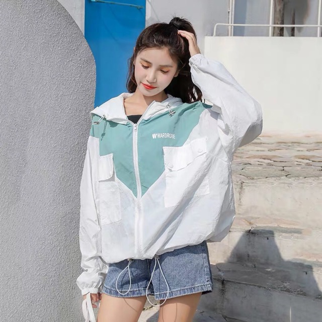 Áo khoác gió oversize ulzzang MS1960