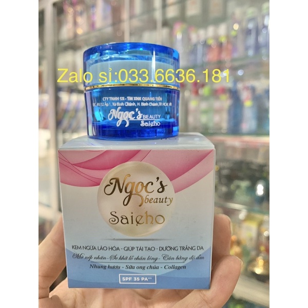 kem Ngọc’s ngừa lão hoá,giúp tái tạo da,dưỡng trắng da,mờ nếp nhăn,cân bằng độ ẩm hủ 12G