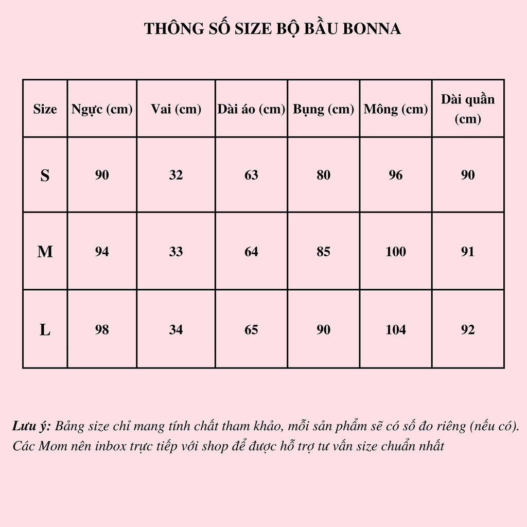 Đồ bộ bầu  BONNA thiết kế dáng pyjama, quần có chun điều chỉnh thoải mái, họa tiết kẻ sang trọng, thoải mái B018