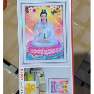 Tranh đính đá Phật quan âm
