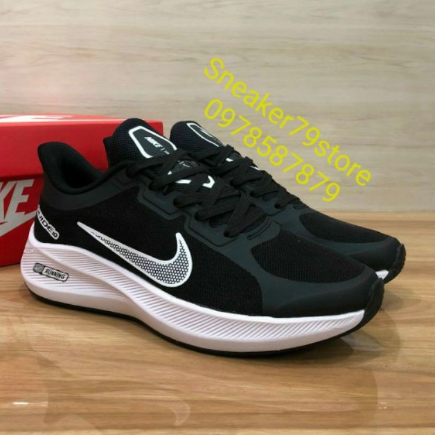 Giày Nike Air Zoom Winflo Black/White NAM/NỮ (M/W) [Chính Hãng - Auth - Hình Ảnh Sản Phẩm Độc Quyền]