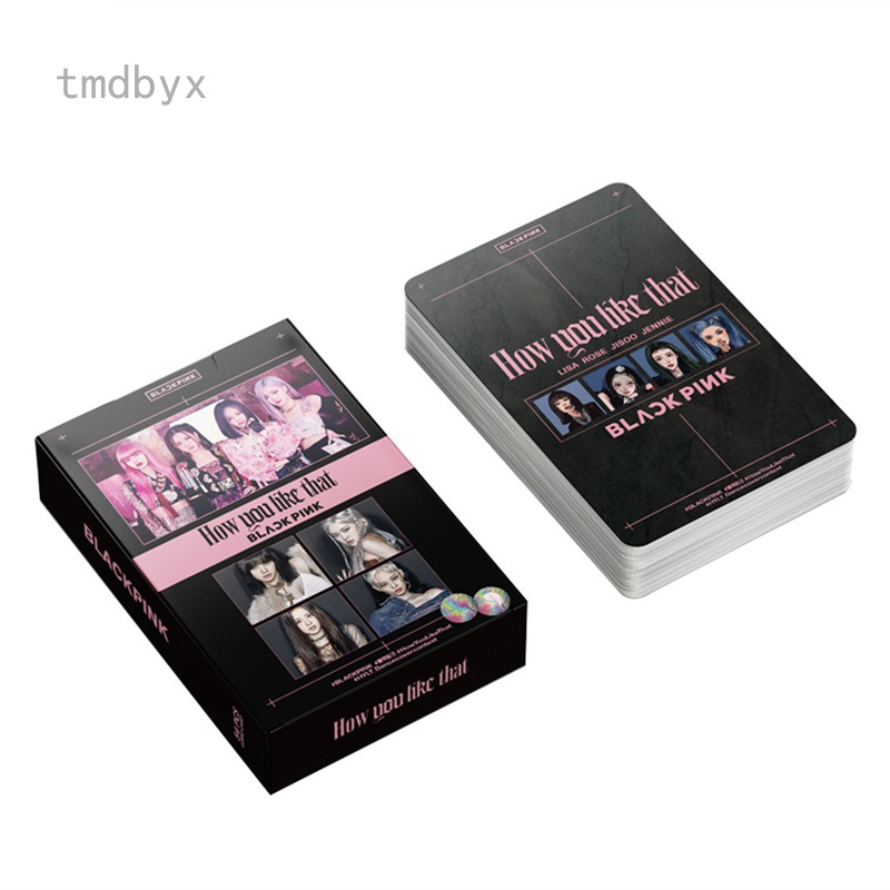 Set 54 thẻ hình nhóm nhạc Blackpink xinh xắn