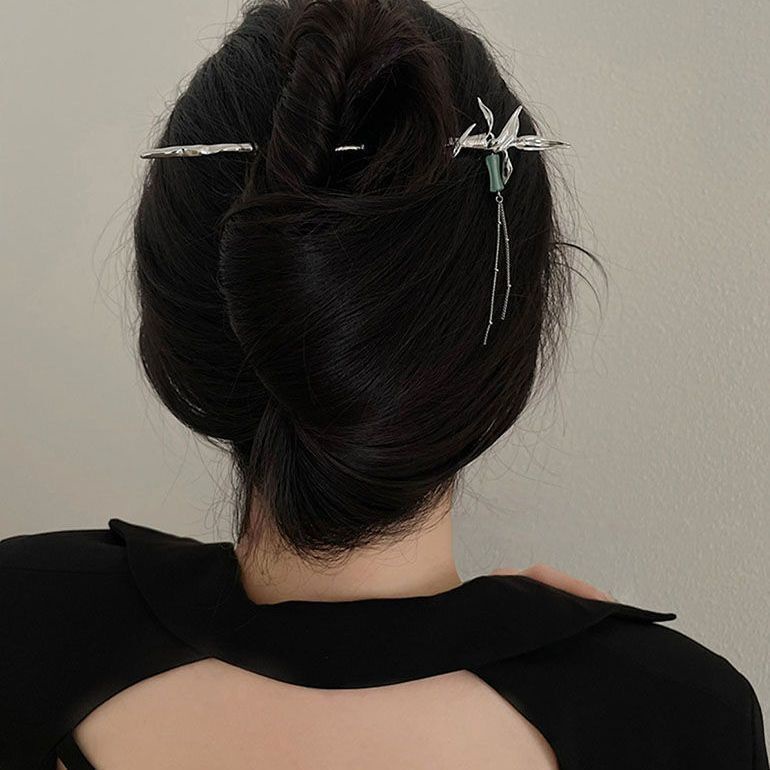 Trâm Cài Tóc Bằng Tre Phong Cách Trung Hoa Cổ Điển Mới