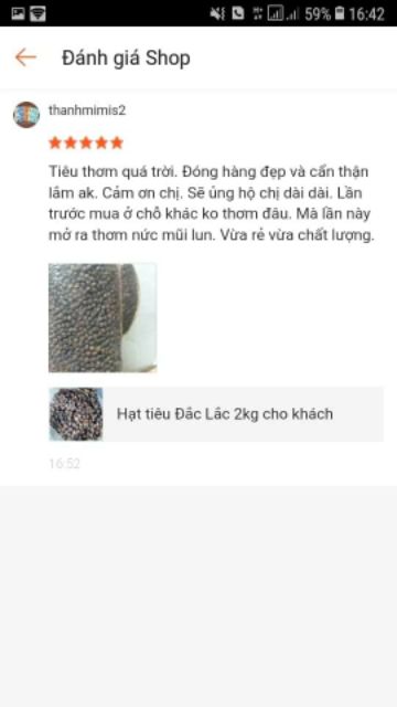 Hạt tiêu Đắc Lắc nhà làm rang xay sẵn 2kg. | BigBuy360 - bigbuy360.vn