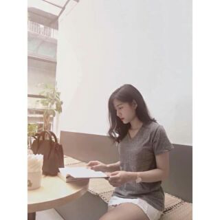 Áo phông cổ tim