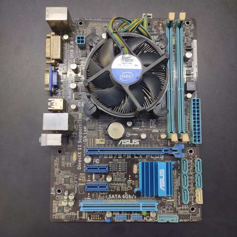 [ Hàng Used ] Combo main Asus B75 + Cpu i3 2120 kèm Fan