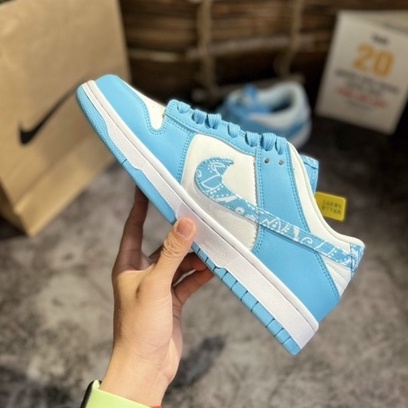 GIÀY SB.DUNK LOW BLUE PAISLEY WHITE SC TRUNG