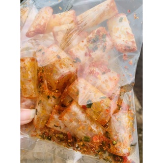Bánh tráng cuộn tép sa tế