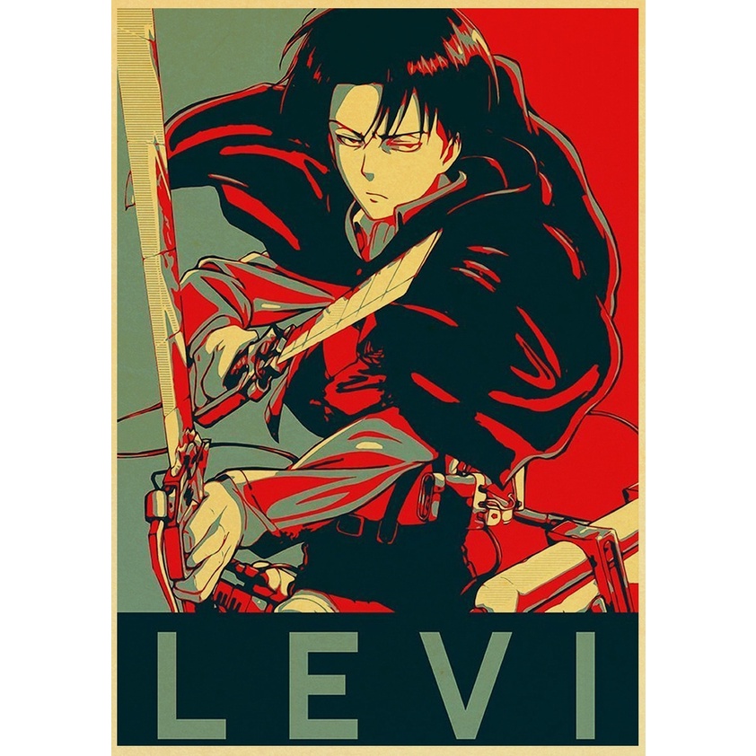Áp phích hình Anime dán trang trí tường