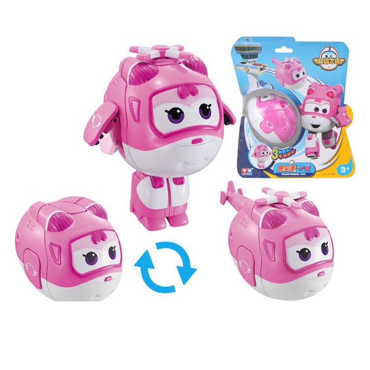 Super wings trứng biến hình đồ chơi trẻ em nhân vật Dizzy lốc xoáy