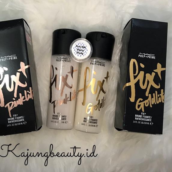 [Hàng Mới Về] Bình Xịt mac prep + prime Màu Nhũ Vàng Hồng Lấp Lánh | BigBuy360 - bigbuy360.vn