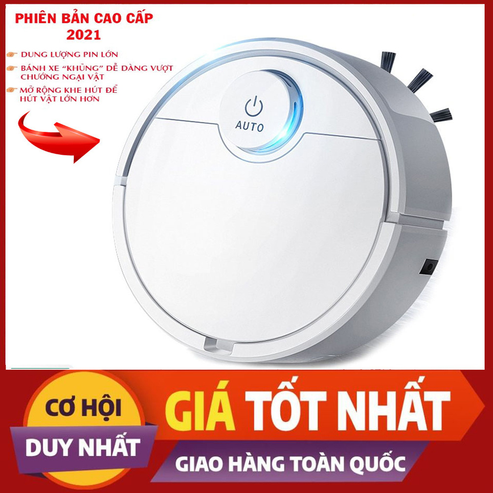 (GIÁ CỰC SỐC) Robot Hút Bụi Thông Minh, Robot Hút Bụi Tự Động ES300, Robot Hút Bụi Lau Nhà Tự Động Thế Hệ Mới, MUA NGAY!