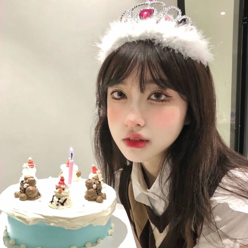 Vương Miện Công Chúa Đính Lông Vũ