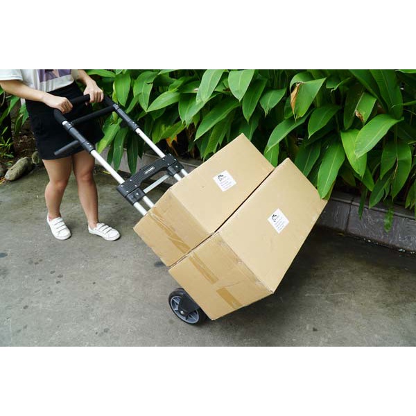 Xe đẩy hàng 2 bánh gấp gọn chở hàng 250kg nhập khẩu ADVINDEQ TL-A250, bánh xe 200mm chống ồn siêu bền- Bảo hành 1 năm