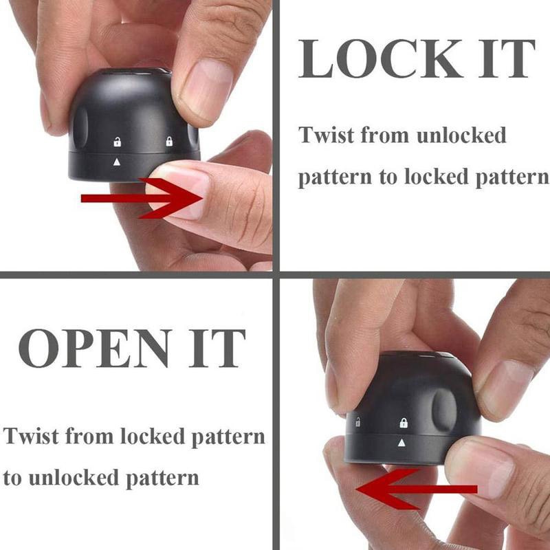 Nút Silicone Đậy Chai Rượu Vang Tái Sử Dụng Tiện Lợi